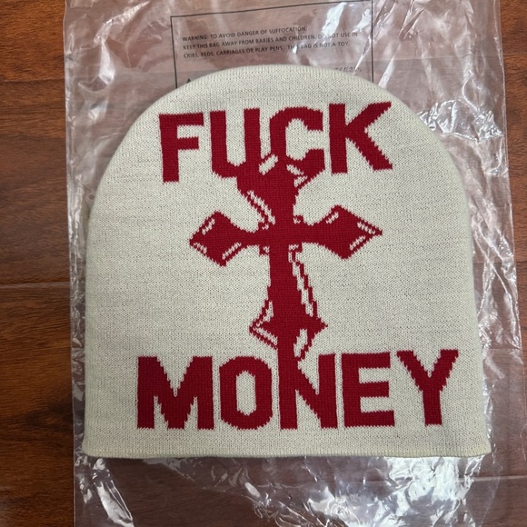 Supreme Fu*k Money Beanie - Picture 1 of 3